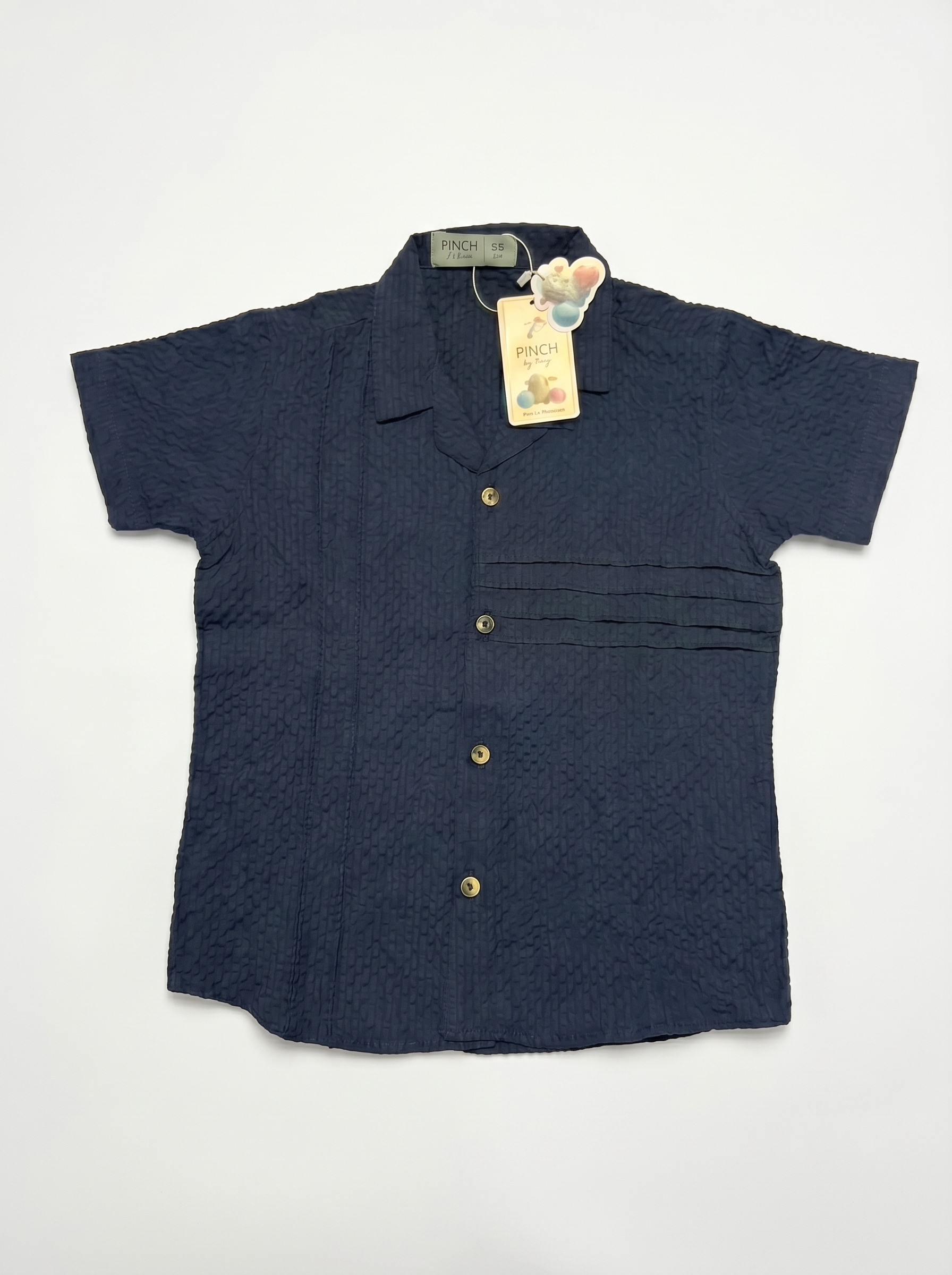 Smart Casual 2-Piece Shirt with Inner Vest (Boys)